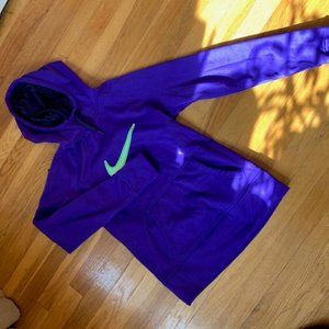 Nike Therma-Fit Hoodie, Woman's Size Small, Purple